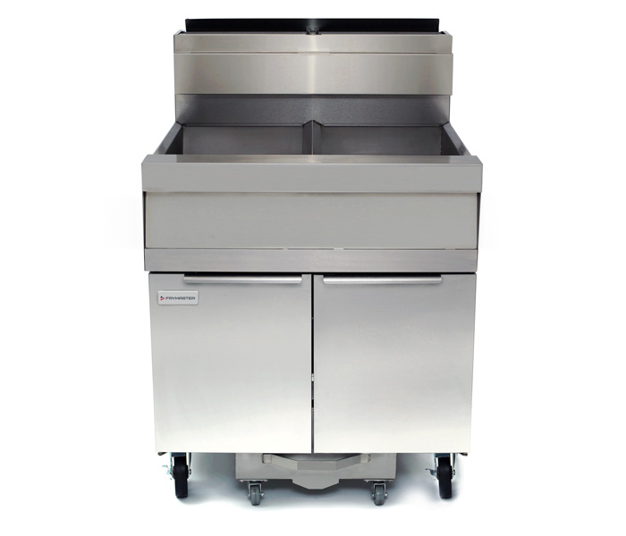 SCF250G Gas Fryer with built-in filtration