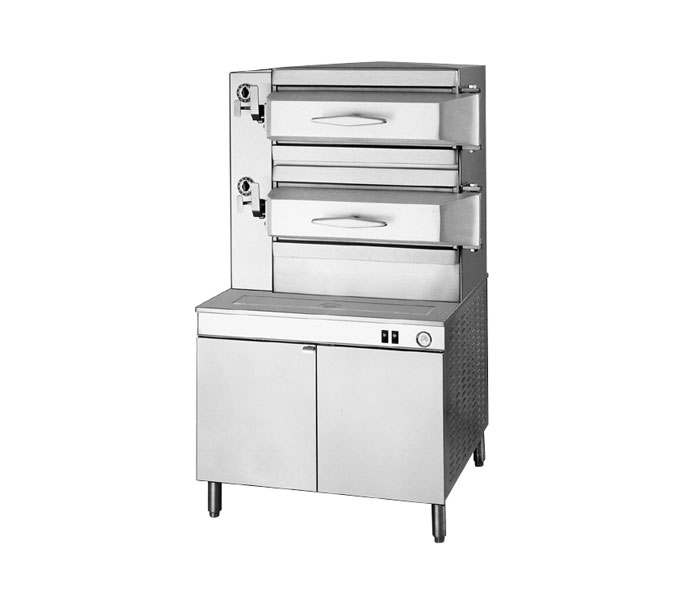 Pressure Steamer, Cabinet Base, Steam Coil