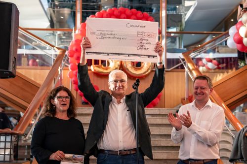 PRESENTATION OF DONATION FOLLOWING CONVOTHERM OPEN DAY:  SUPPORT OF €4,000 FOR THREE SOCIAL PROJECTS